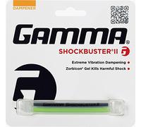 GAMMA Shockbuster II Vibration Dampener, Tennis Racquet Shock Absorber, Advanced Zorbicon Gel for Maximum Vibration Reduction