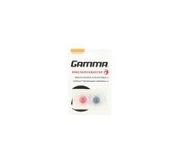 Gamma Shockbuster Ring Tennis Racket Dampener, Easy-to-Install Tennis Dampener with Zorbicon Gel Technology Minimizes Vibration During Prolonged Use, Red and Black, Pack of 2