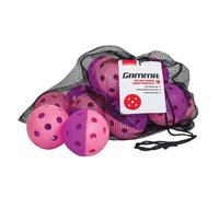 Gamma Sports Indoor or Outdoor Pickleballs, High-Vis Optic Green USAPA Approved Balls and Recreational Two-Tone Balls (3, 6, 12, 30, or 60 Packs)