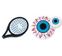 GAMMA Sports String Things Vibration Dampeners(2-Pack) - Racquet/Blue Eye