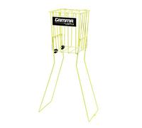GAMMA Tennis Ball Hopper, Tennis Hopper for Easy pick up, Carrying, and Storage, Durable, Convenient, Heavy-Duty Construction in Multiple Sizes and Colors, Yellow, Hi-Rise 75 with Wheels