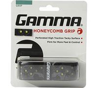 GAMMA Tennis Honeycomb Replacement Grip, Moisture Wicking, Tacky, Extra Durable, Racquet Sports Grip, Multiple Colors, High Traction Surface