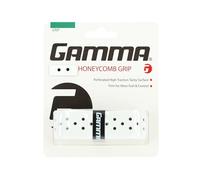 GAMMA Tennis Honeycomb Replacement Grip, Moisture Wicking, Tacky, Extra Durable, White…