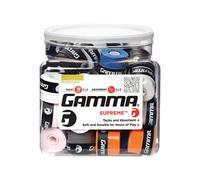 GAMMA unisex adult 60 Jar supreme overgrip, Assorted, Jar US