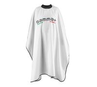 Gamm White Cutting Cape with Silicone Collar Waterproof Lightweight Breathable
