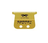 Gamm X-Pro Wide Gold Titanium Fixed Blade For Trimmer In Metallics Metallics