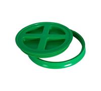 Gamma2 Gamma Seal Lid - Pet Food Storage Container Lids - Fits 3.5, 5, 6, & 7 Gallon Buckets, Green