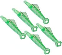 Gammaeon 10PCS Automatic Sewing Needle Threader, Plastic Fish Type, Quick Threading, DIY Sewing Tool Set