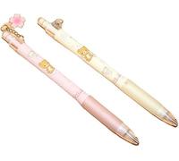 Gammaeon 2-Piece Cute Mechanical Pencil Set, 0.5 mm Pink Automatic Pencils for Girls, Refillable, Writing, Drawing, Sketching