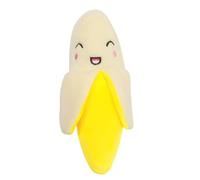 Gammaeon Puppy Squeaky Plush Toys, Cute Banana Type Plush Dog Toys, Funny Chew Toys for Small Pets, Pet Supplies