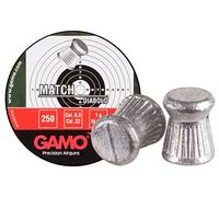 Gamo Air Gun Pellets Match (Flat Nose) .22 Cal. Tin of 250 632002554