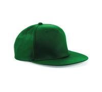 Gamola Golf Beechfield 5-panel snapback rapper cap - Bottle Green - OS