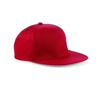 Gamola Golf Beechfield 5-panel snapback rapper cap - Classic Red - OSF