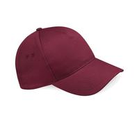 Gamola Golf Beechfield Ultimate 5-panel cap - Burgundy - One size Colo