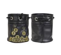 Gamola Golf Black Coin Accessory barrel pouch bag 17*22cm