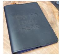Gamola Golf Leather Score Card Holder - Black
