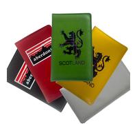 Gamola Golf Logo Leatherette Scorecard Holder - Black Option: Black