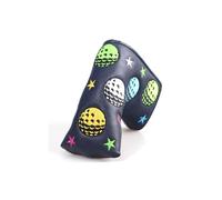 Gamola Golf Navy Colour Golf Ball Novelty Blade Putter Headcover
