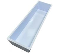 Gamola Golf Reusable No-Seal HDPE epoxy Resin Mold 17x4.25in (Coasters