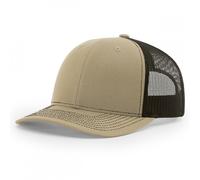 Gamola Golf Richardson 112 Trucker Hat Snapback Cap - Khaki/Coffee Col