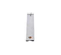 Gamola Golf Sheep On Fire Microfibre Tri-Fold Towel - White