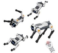 Gampop Smart Robot Stunt Dog Toys - Interactive STEM Puppy Pet with Remote & Voice Control, Realistic Actions & Programming, Durable Design for Kids, for Boys & Girls Age 6 7 8 9 10 and up