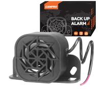 GAMPRO Car Backup Alarm 110dB12V-80V IP67 Waterproof Dustproof Reversing Alarm with Super Loud Beep for Trucks Van Forklift Car Truck Agricultural Vehicles