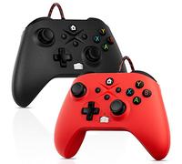 Gamrombo 2 Pack Wired Controlle Compatible with Xbox Series X/S/Xbox One/Xbox One S/One X, PC with Turbo/Macro Function /3.5mm Headphone Jack, Need Update The Software to Pair with the Xbox