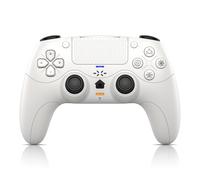 Gamrombo Wireless Controller for PS5/PC - Full-Featured | SmartAdapt Triggers, HD Haptic Vibration, 2000mAh Battery, Built-in Mic, Speaker, Mute Button, 6-Axis Motion Sensor