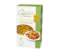 Gams Protein Pasta Fusilli 250g, High Protein Dried Durum Wheat & Lupine Flour Pasta with Low Glycaemic Index. Perfect for diabetics, athletes, and Healthy Foodies