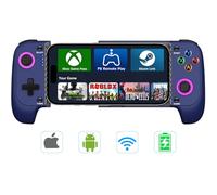 Gamtoure 【Anti - Drift & Case - Friendly】 Fast - Connect Game Controller for iPhone/Android | Upgraded Joysticks with Lighting | Ideal for Cloud Gaming, PUBG, Roblox, Call of Duty Mobile Gamers