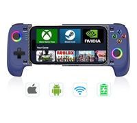 Gamtoure 【Anti - Drift & Case - Friendly】 Fast - Connect Game Controller for iPhone/Android | Upgraded Joysticks with Lighting | Ideal for Cloud Gaming, PUBG, Roblox, Call of Duty Mobile Gamers