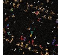 GAMUKAI FW Soft Woolen Sewing Fabric Woven Tweed Fabric by The Yard Premium Blended Fabric Metallic DIY Hand Sewing Fabric for Dress Skirt Coat Suit Bag (72026-1)