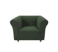 GAMUKAI Stretch Chesterfield Sofa Cover - Jacquard Fabric Slipcover for Armchair Couch, Non-Slip Pet-Resistant Furniture Protector, Soft Living Room Sofa Cover (Olive, Chair)