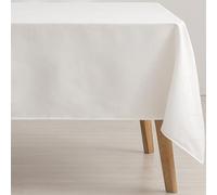 GAMUSI Stain Resistant Geometric Line Tablecloth White 140x240cm