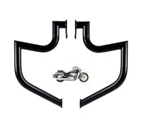 Gamyipp 1.5" Crash Bar Engine Guard Highway Bar for Honda VT750C VT750CSE Shadow Aero; VT750C2B Shadow Phantom; VT750CA Shadow Aero ABS; VT750C2 Shadow Spirit; VT750C2B Phantom (Matte Black)