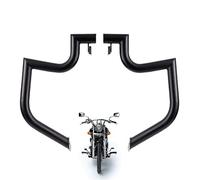 Gamyipp 1.5" Fat Crash Bar Engine Guard Highway Bar for Kawasaki Vulcan 900 VN900 Classic Custom 2006-2022 (Matte Black)