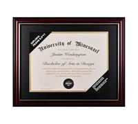 GAMYPET Diploma Frame 8.5 x 11 Certificate Frames Picture Frame with Mat or 11x14 Document without Mat for Diploma Frame