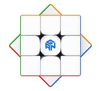 GAN 11 M Duo Age 6+, 3x3 Magnetic Speed Puzzle, Stickerless Cube with Frosted Surface