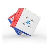 GAN 12 M Leap Frosted, 3x3 Stickerless Speed Puzzle Cube Magic Cube 356 Puzzle Toys (Primary Internal)