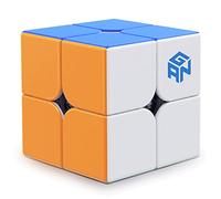 GAN 251 V2 Speed Cube, Mini Cube 2x2x2 Magic Sequential Puzzle Cube Brain Teaser Toy 51mm Toy for Beginners
