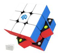 GAN 356M Lite Magnetic Speed Cube 3x3, Professional Puzzle Cube | Featuring IPG & GES+, Lightweight Magnetic Cube with Fast Smooth Turns, Ideal Speedcubing Toy for Kids, Adults and Beginners