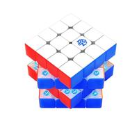 GAN 460 M SP, 4x4 Speed Cube 112 Magnets Speedcube Dual-Layer Structures Lightweight 110g Magnetic Puzzle Fidget Toy for Kids Adults, Frosted Version