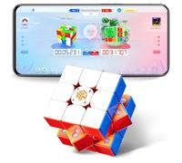 GAN I Carry 4 Spring Edition, Bluetooth Speed Cube Connect Smart 3x3 Magnetic Connected Electronic Speedcube, Tracking Movement Steps with App For Online Competitions, Replaceable Battery