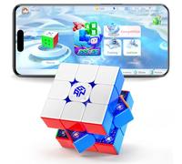 GAN i Carry 4 SSL Limited, Smart 3x3 Bluetooth Speed Cube Magnetic Connected Starsky Inner Shell Speedcube for Kids Tracking Movement Steps with App Online Competition, Battery Replaceable UV Coated