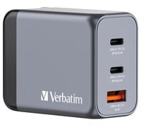 GaN USB PD Charger, 3 Port, 65W, 1x USB A, 2x USB C - 32201