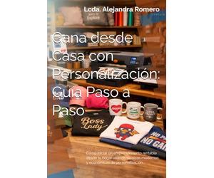 Gana desde Casa con Personalización: Guía Paso a Paso: Cómo iniciar un emprendimiento rentable desde tu hogar usando técnicas modernas y económicas de personalización.