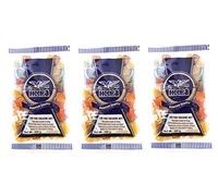 ganaric Heera Far Far Square Net (Fryums) 200g (Pack of 3) - A Flaky, Crispy And A Bit Sweet And Salty In Taste Vibrant Snack- Either Eaten As A Snack Or Served To Accompany A Meal