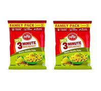 ganaric MTR Khatta Meetha poha 3 Minute Breakfast 160g (Pack of 2) - Sweet, Tangy and Spicy in Taste Flattened Rice