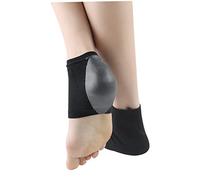 GANAZONO 1 Pair Breathable Gel Heel Socks for Men and Women Anti-Crack Moisturizing Ankle Socks Heel Protectors for Dry Skin